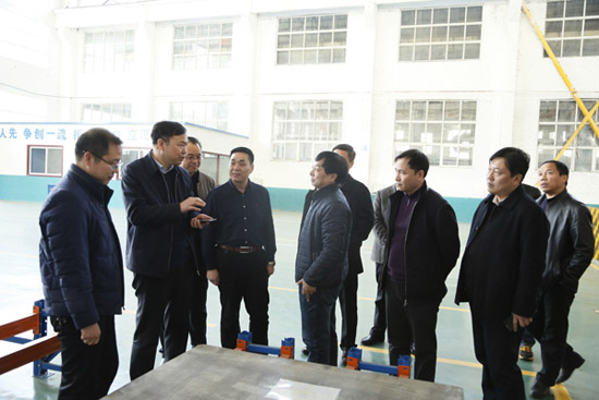 孟津县委书记黄玉国莅临调研隆华新材料项目建设运营情况