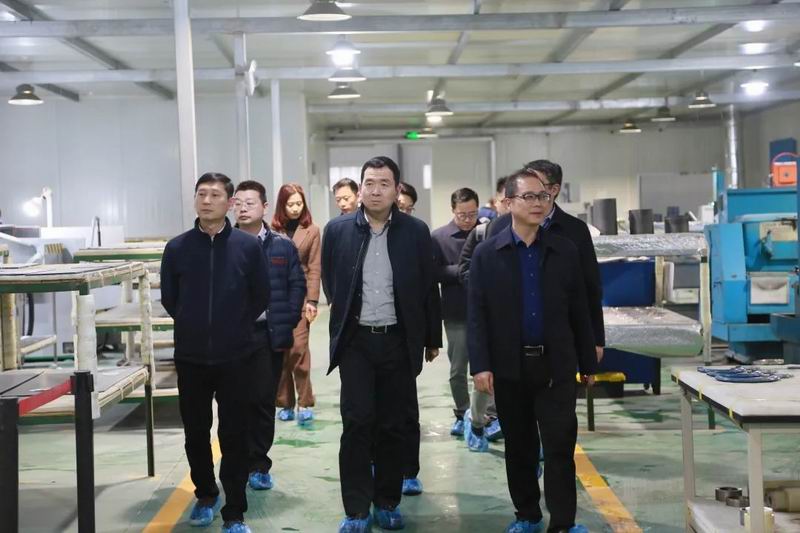 广西北部湾国际港务集团有限公司党委委员、副总经理马正国一行莅临隆华考察交流