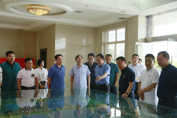 市政协副主席安石柱一行调研隆华：加快企业创新和服务能力