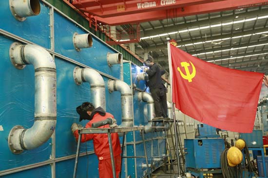 创新实干铸新颜 装备公司总装调试车间获“工人先锋号”荣誉称号