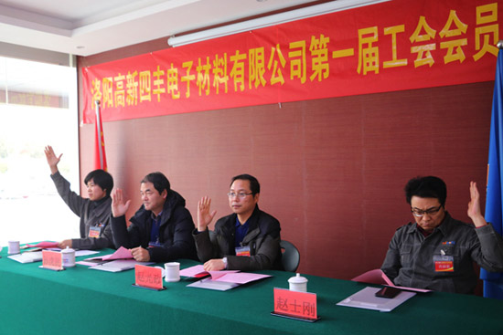 四丰电子第一届工会会员代表大会暨工会成立大会圆满举行