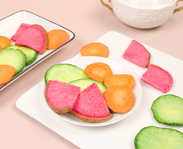 三色萝卜果蔬脆